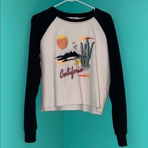 Embroidered California Long Sleeve Shirt